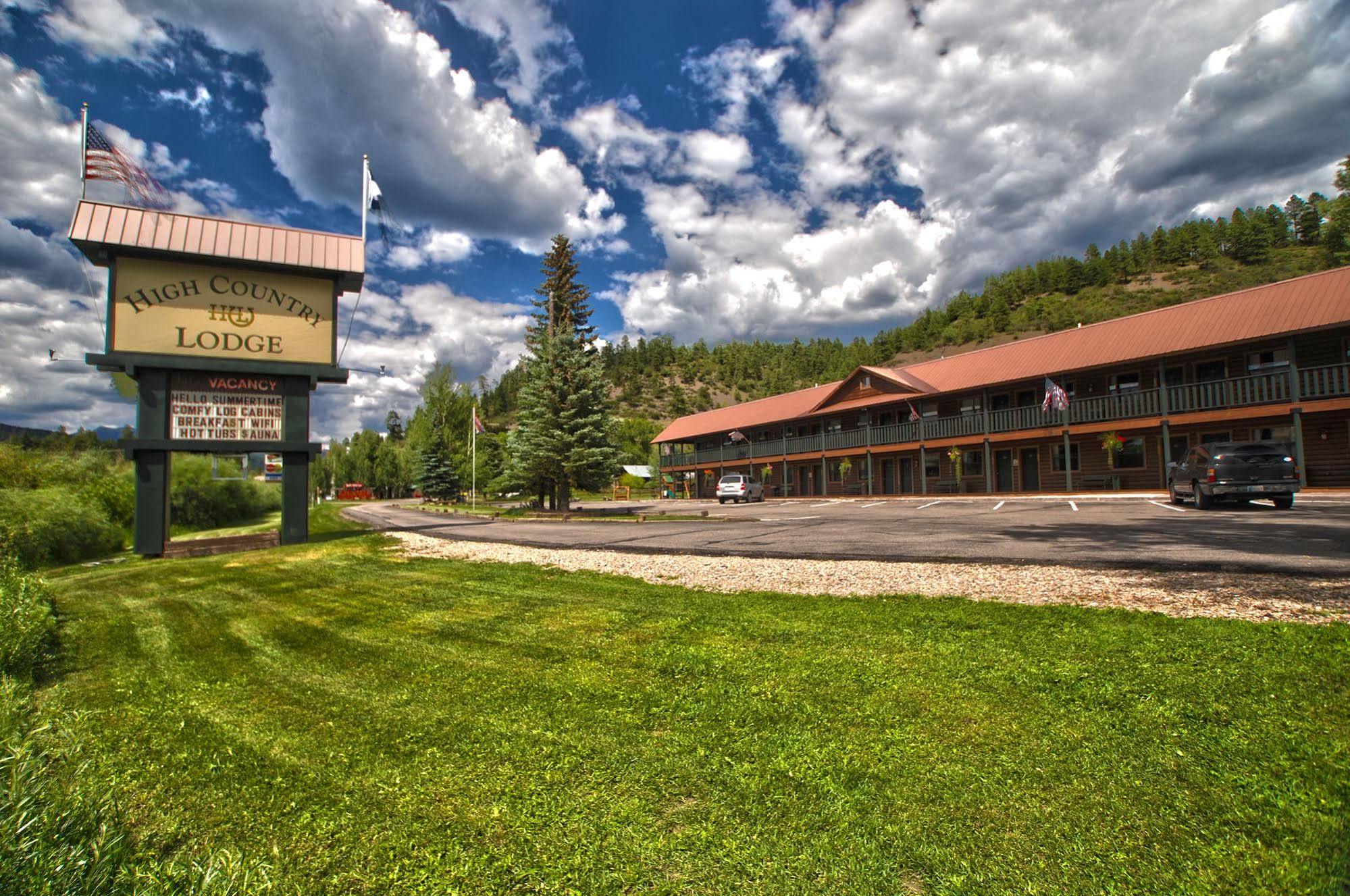 High Country Lodge And Cabins パゴサ・スプリングス エクステリア 写真